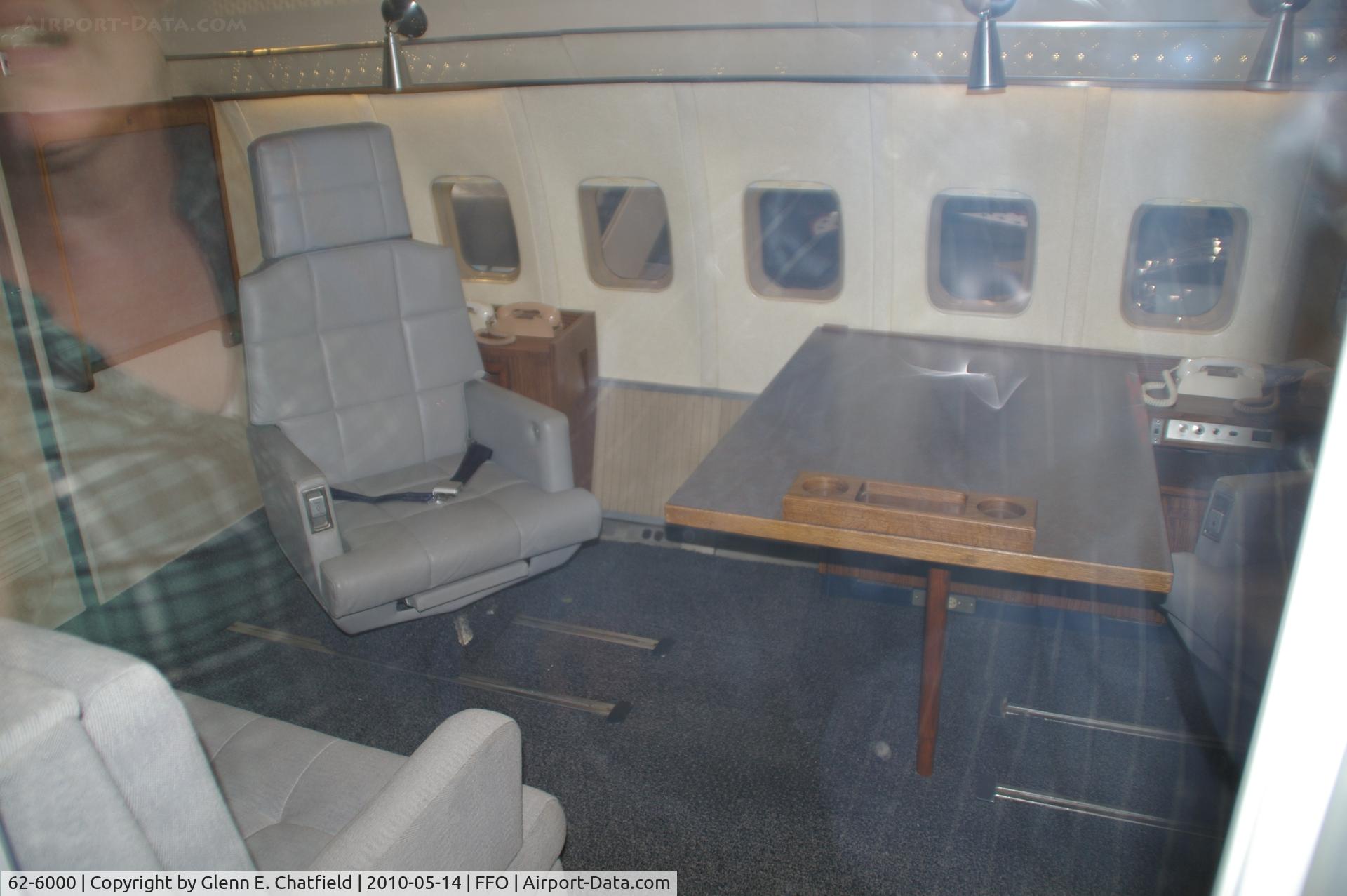 62-6000, 1962 Boeing VC-137C (707-353B) C/N 18461, Cabin