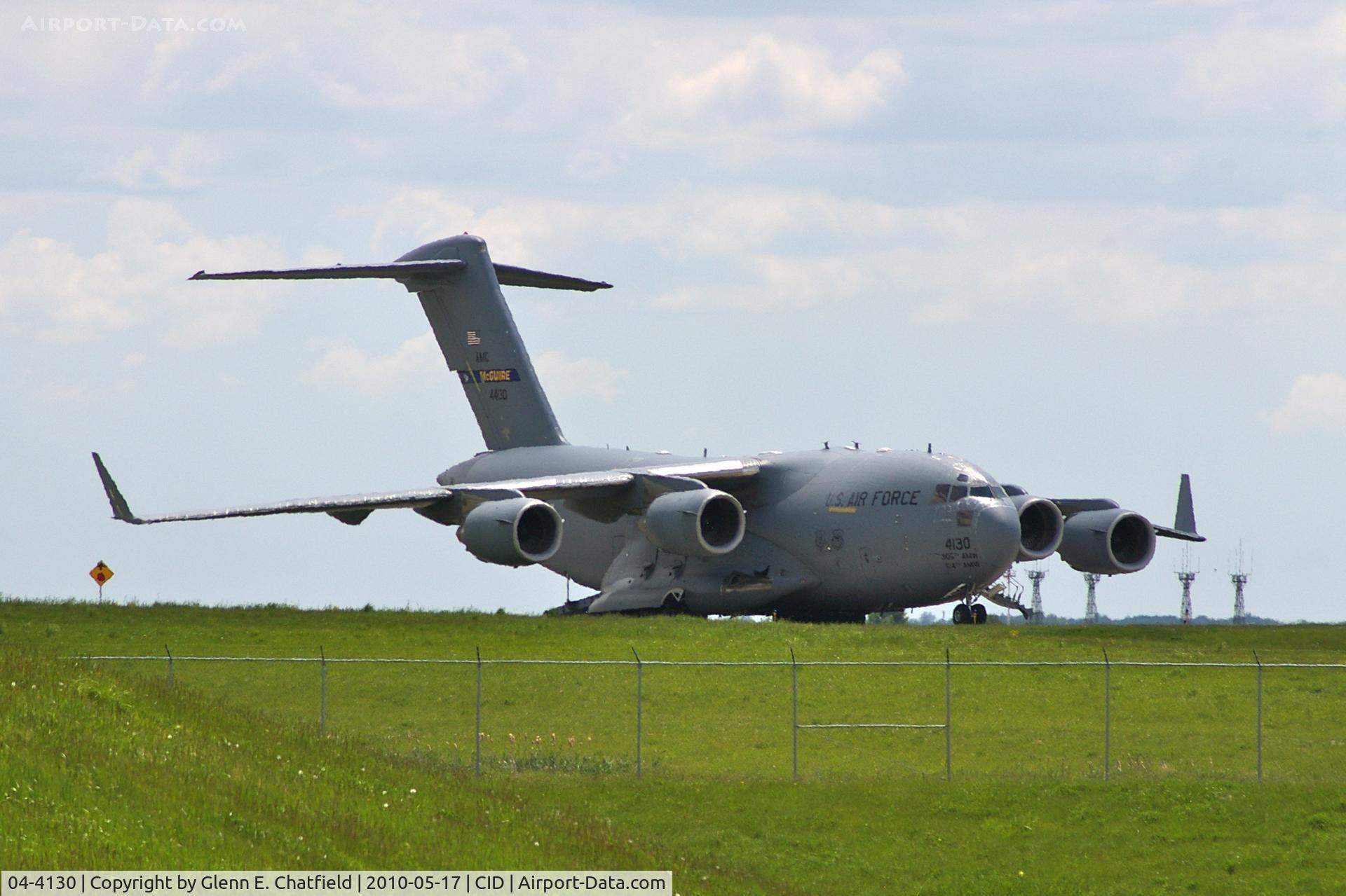 04-4130, 2004 Boeing C-17A Globemaster III C/N P-130, Parked on taxiway D