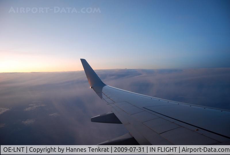 OE-LNT, 2006 Boeing 737-8Z9 C/N 33834, Lauda Air Boeing 737-800 on the way to Antalya