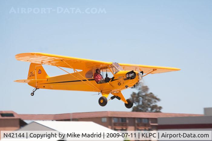 N42144, 1947 Piper J3C-65 Cub Cub C/N 14373, At West Coast Cub Fly-in 2009 Lompoc