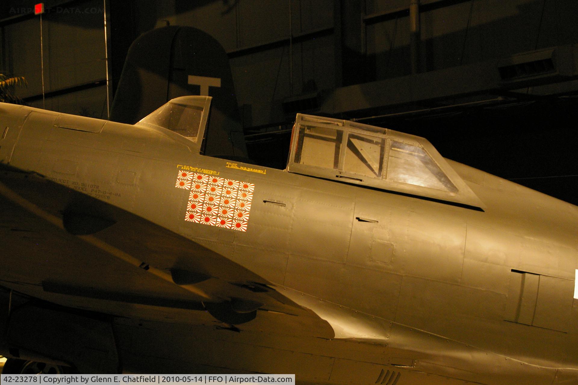 42-23278, 1942 Republic P-47D Thunderbolt C/N 42-23278/1029, At the National Museum of the USAF.