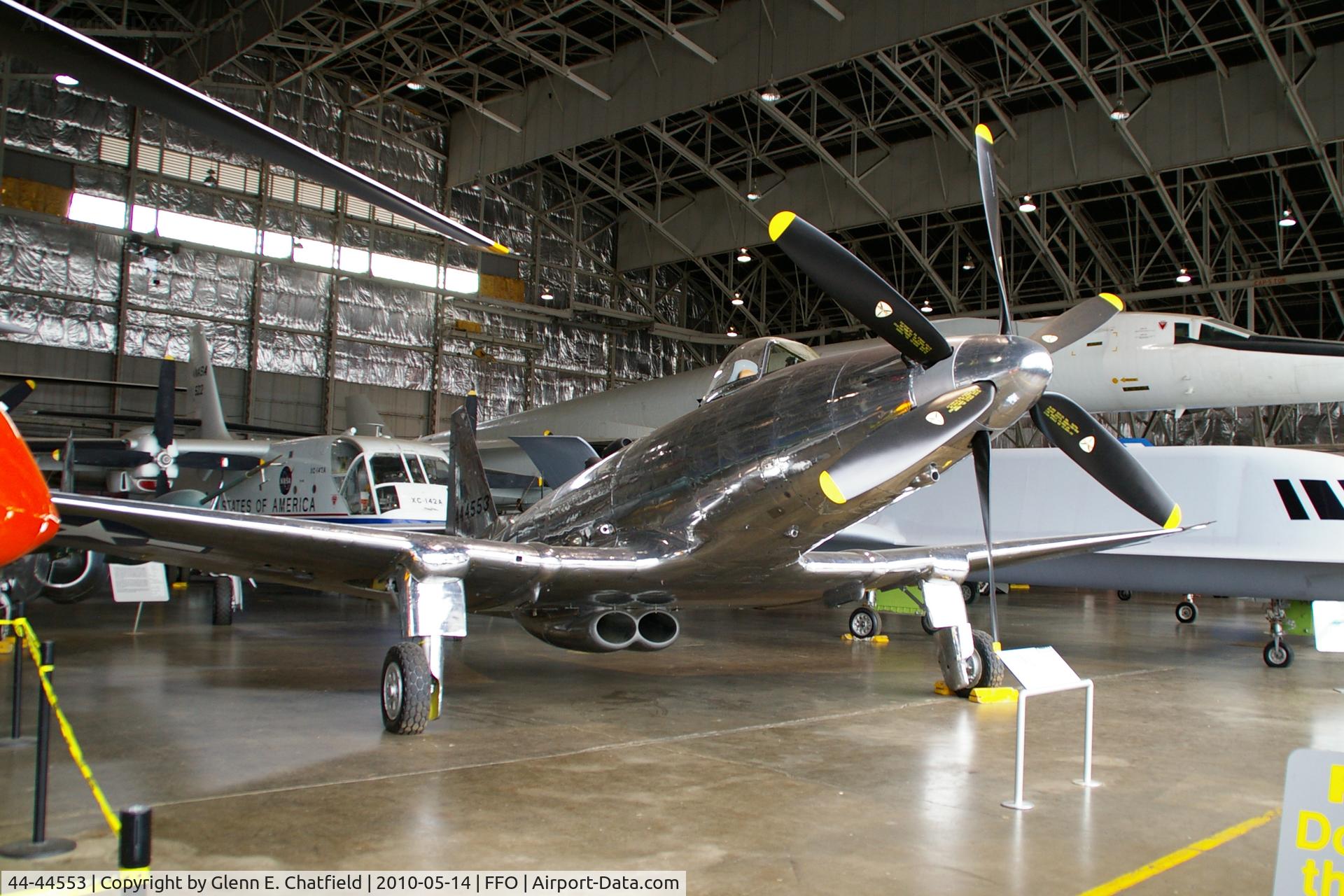 44-44553, 1944 Fisher P-75A Eagle C/N 5, At the National Museum of the USAF.