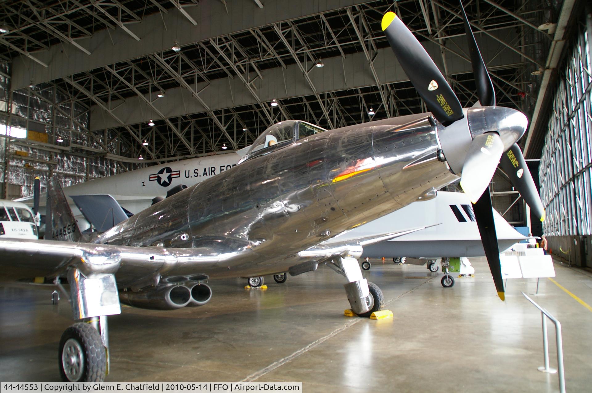 44-44553, 1944 Fisher P-75A Eagle C/N 5, At the National Museum of the USAF.