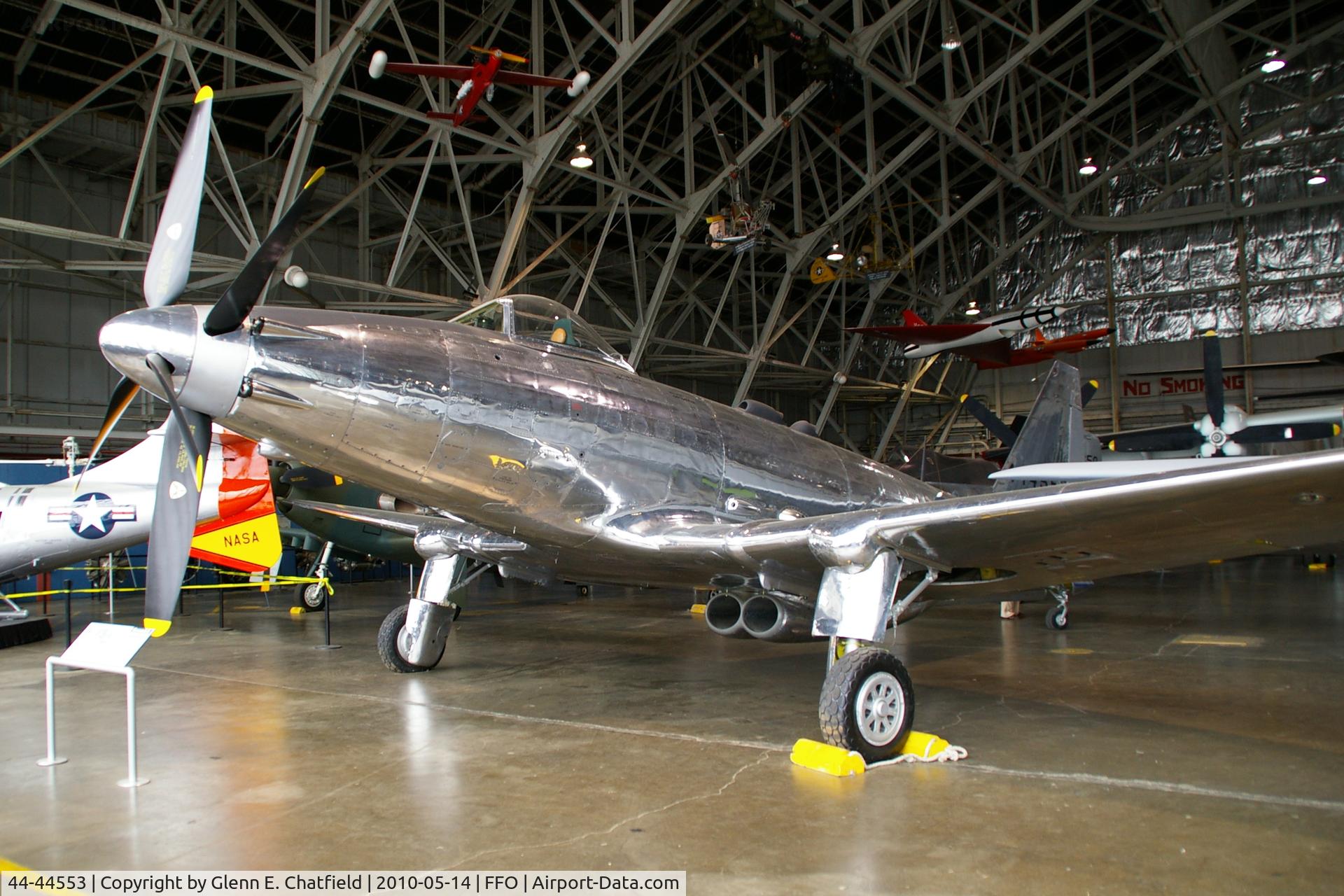 44-44553, 1944 Fisher P-75A Eagle C/N 5, At the National Museum of the USAF.