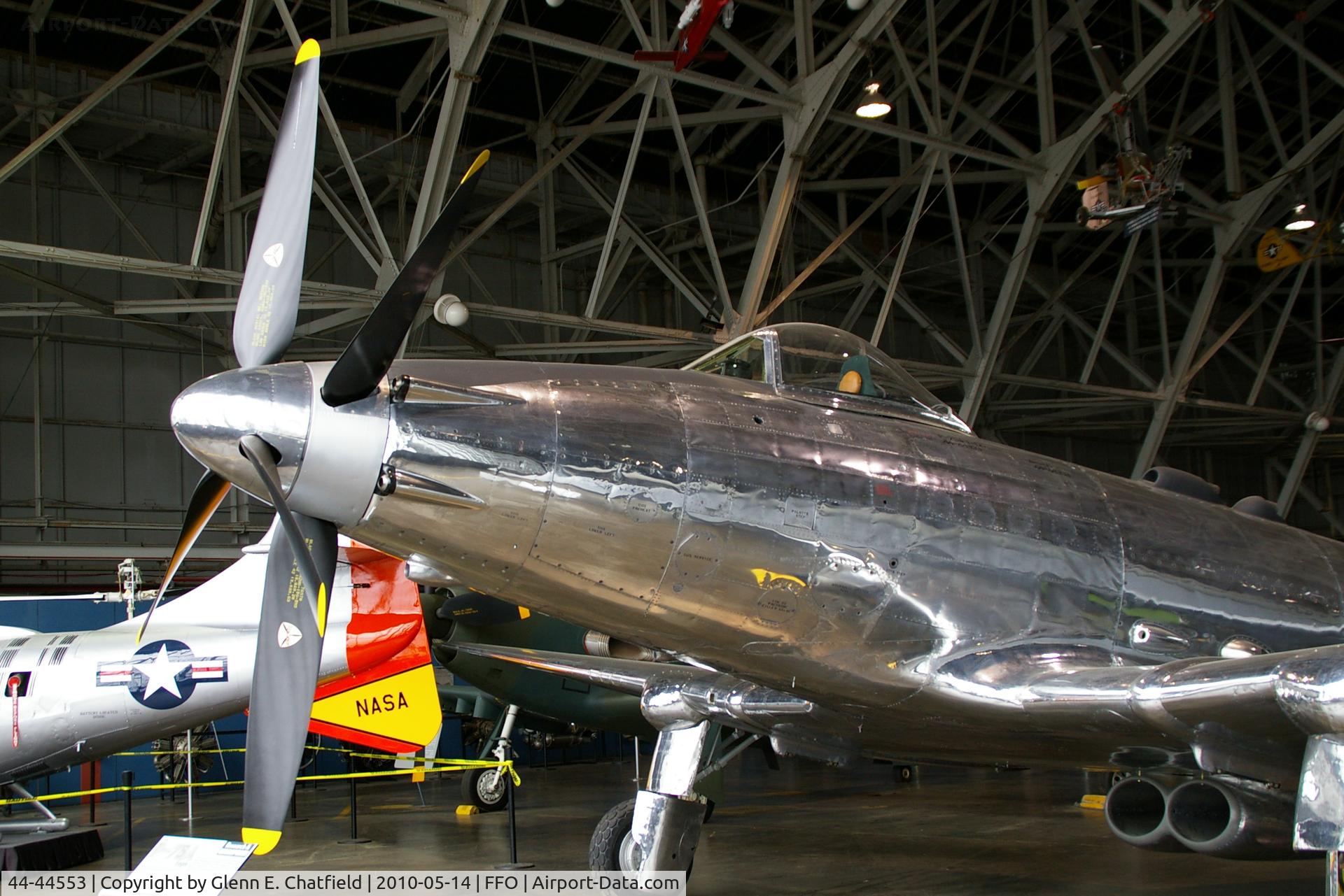 44-44553, 1944 Fisher P-75A Eagle C/N 5, At the National Museum of the USAF.
