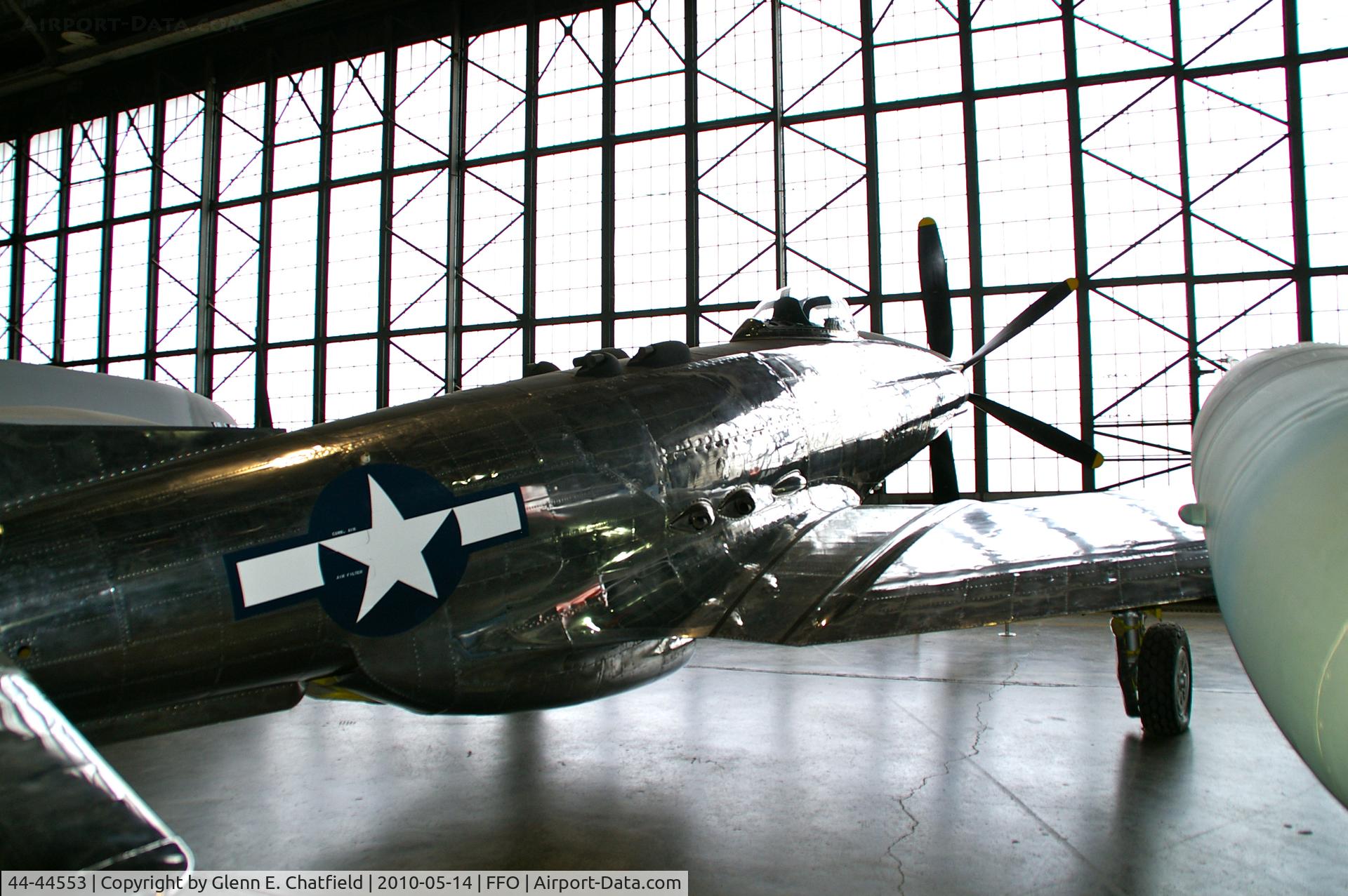 44-44553, 1944 Fisher P-75A Eagle C/N 5, At the National Museum of the USAF.