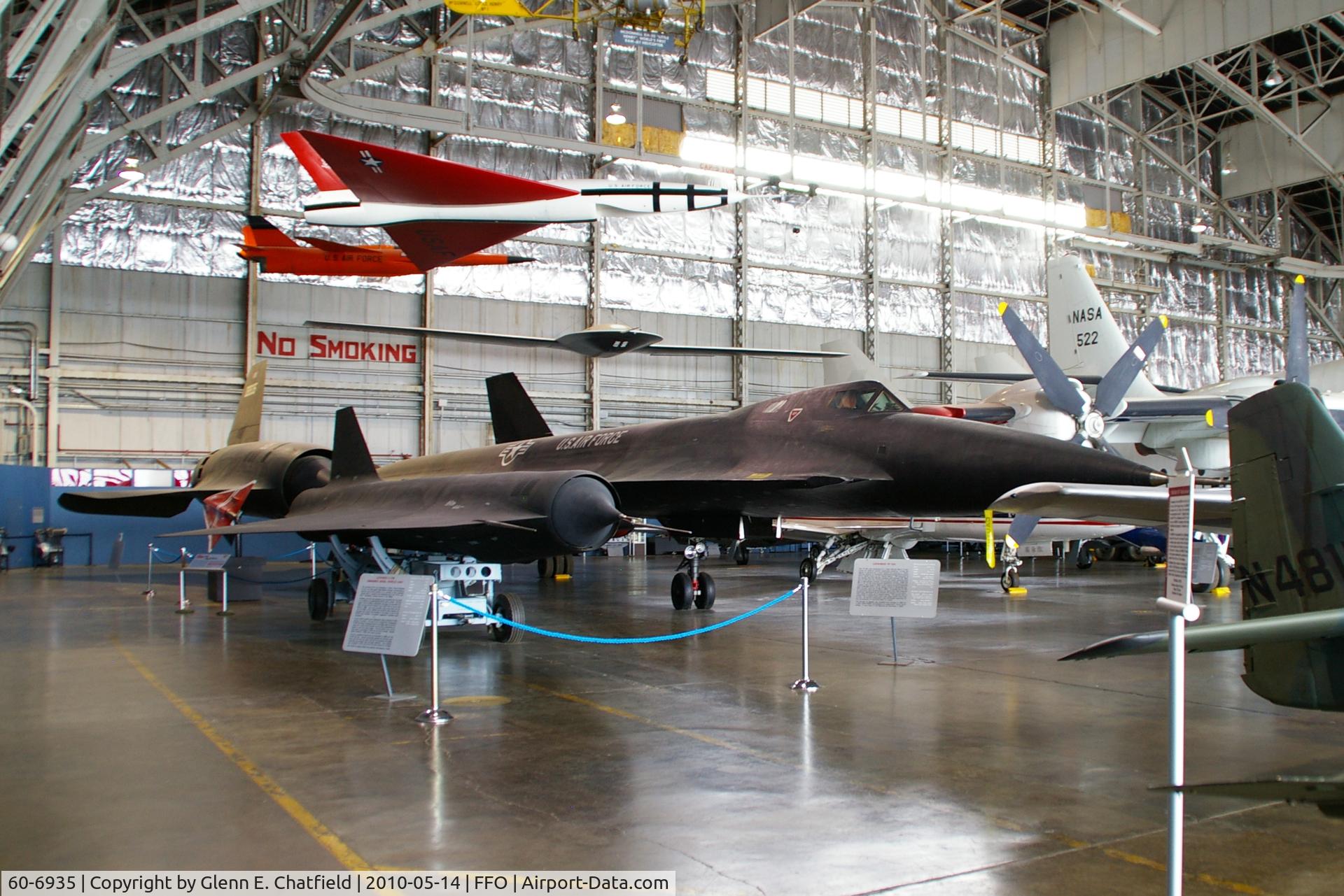 60-6935, 1963 Lockheed YF-12A C/N 1002, At the National Museum of the USAF