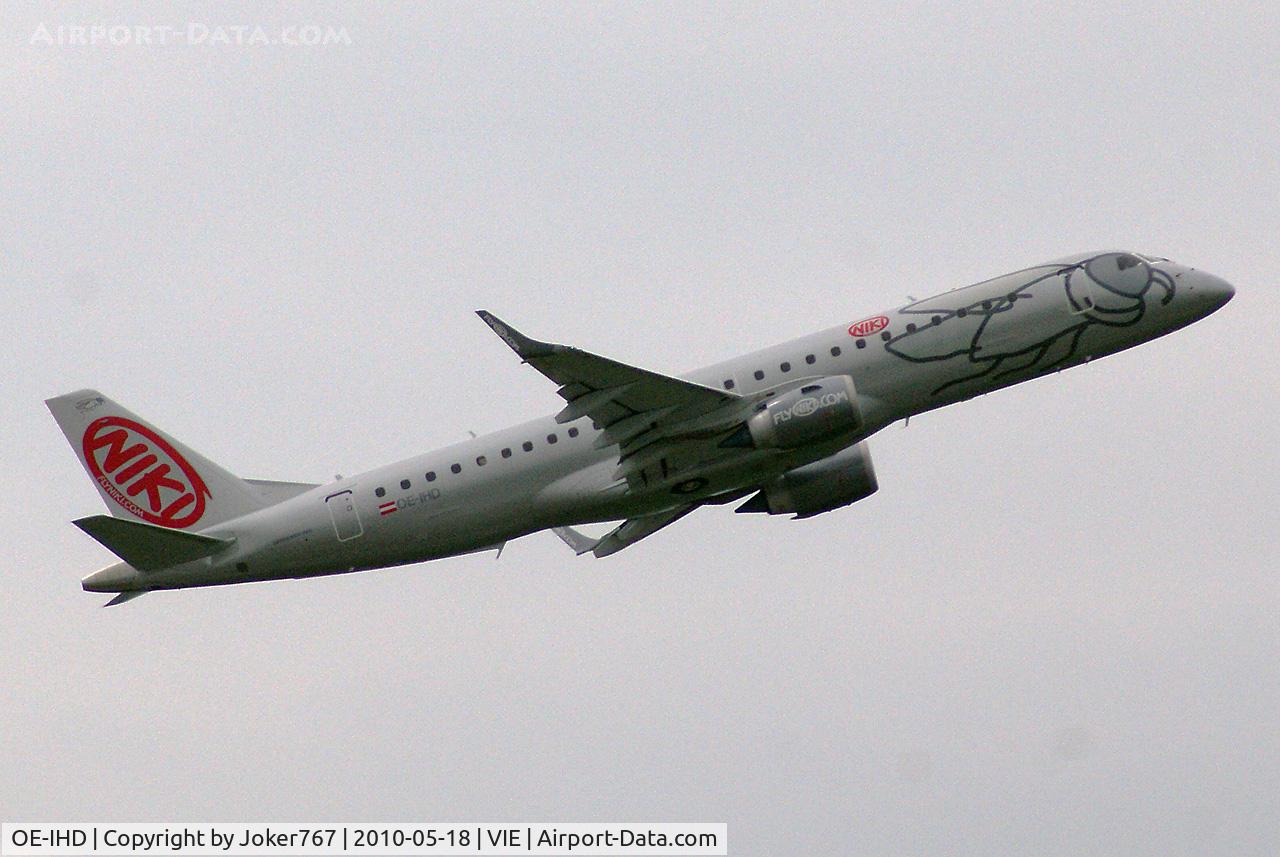 OE-IHD, 2010 Embraer E190 (ERJ-190-100) C/N 19000354, NIKI Embraer ERJ-190-100LR