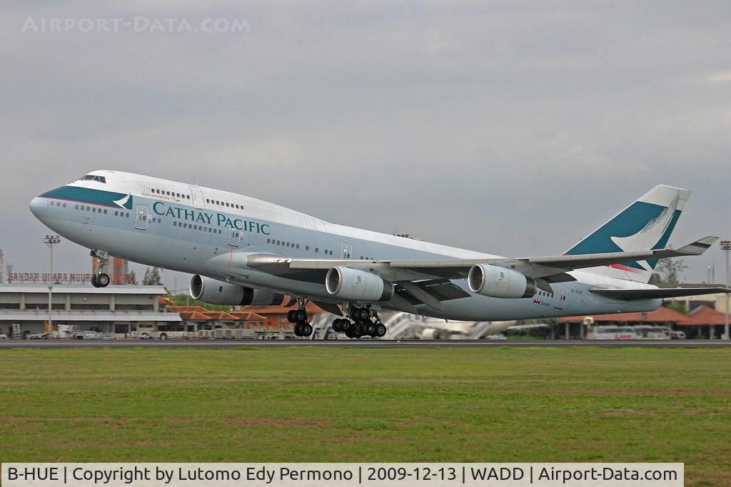 B-HUE, 1993 Boeing 747-467 C/N 27117, Cathay Pacific