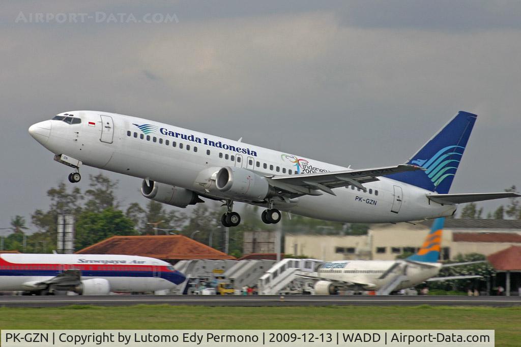 PK-GZN, 1998 Boeing 737-4M0 C/N 29209, Garuda Indonesia