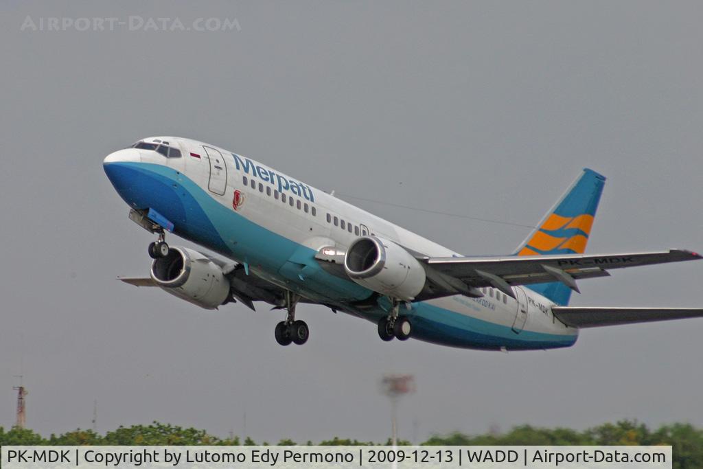 PK-MDK, 1988 Boeing 737-3B7 C/N 23858, Merpati Nusantara