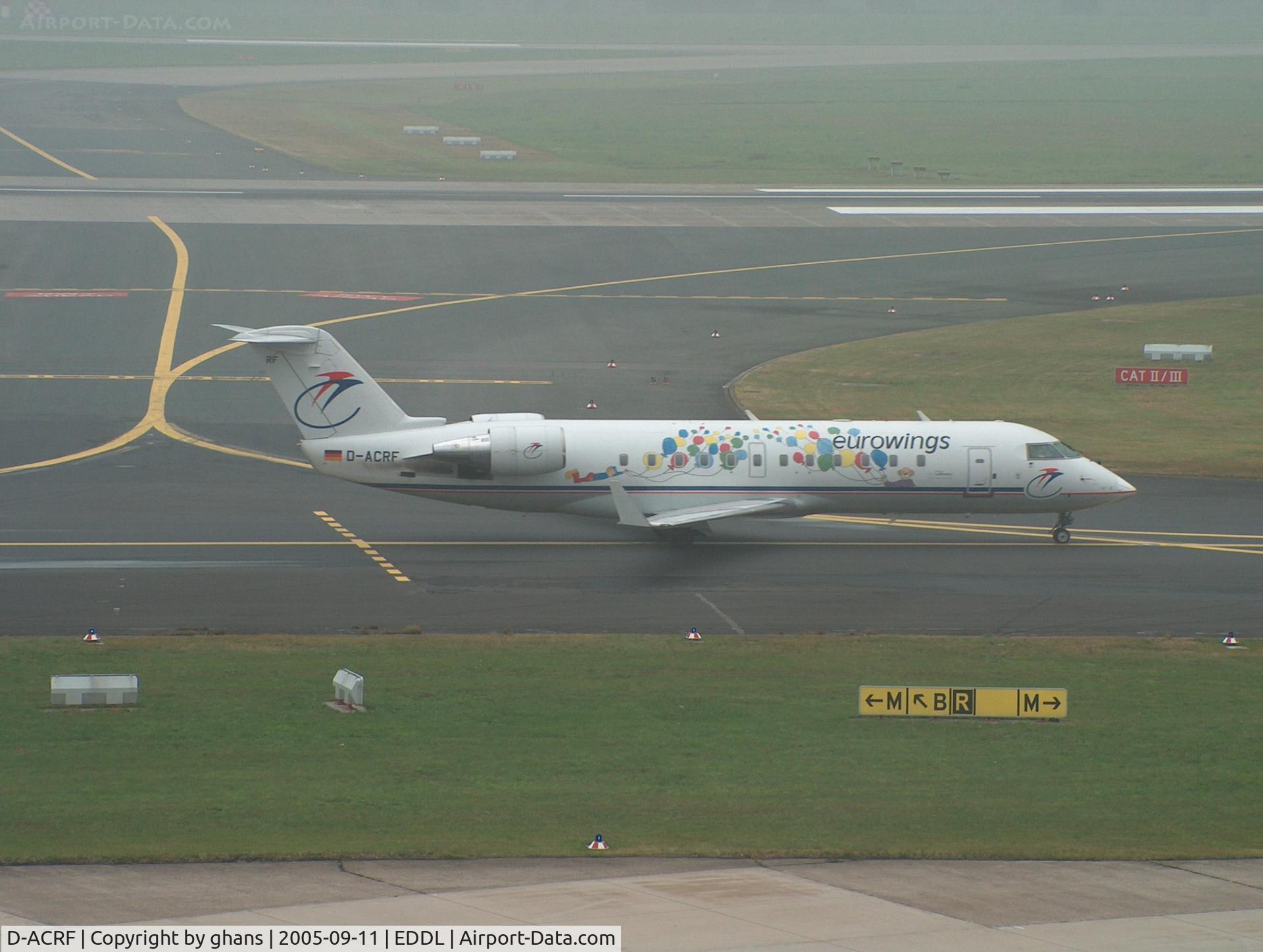 D-ACRF, 2002 Bombardier CRJ-200ER (CL-600-2B19) C/N 7619, Special colors