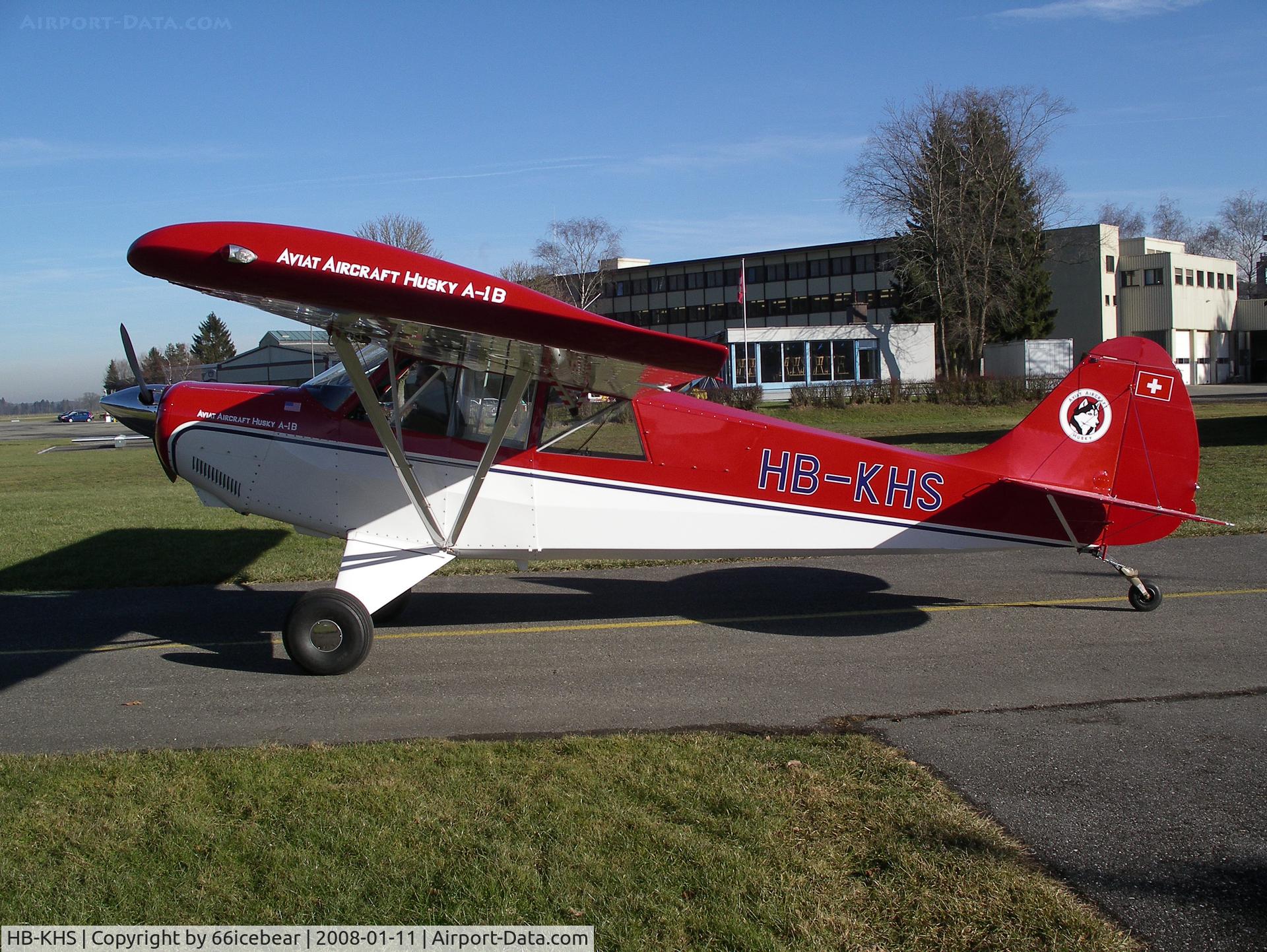 HB-KHS, 2007 Aviat A-1B Husky C/N 2430, Husky A1-B, 2007