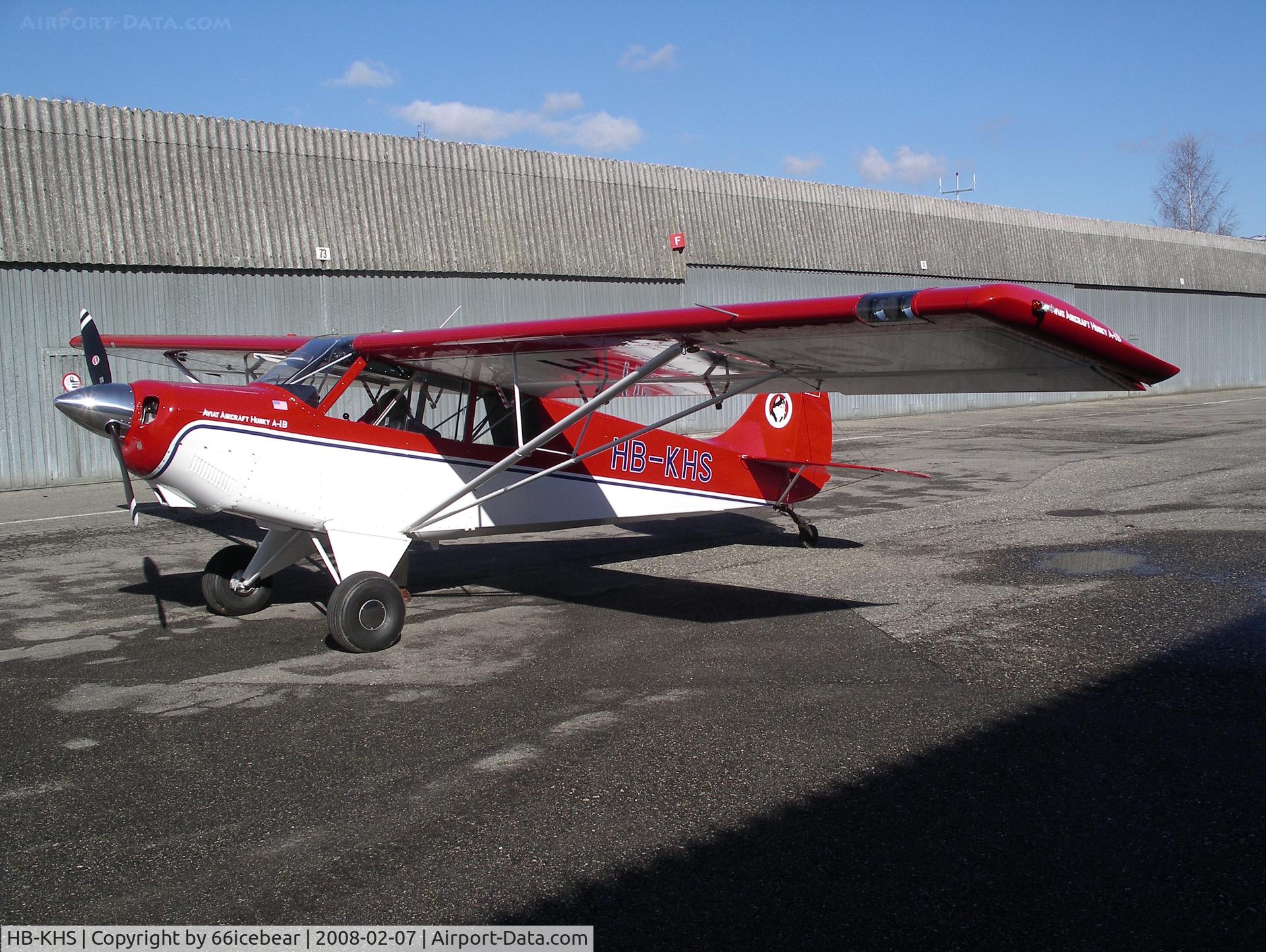 HB-KHS, 2007 Aviat A-1B Husky C/N 2430, Husky A1-B, 2007