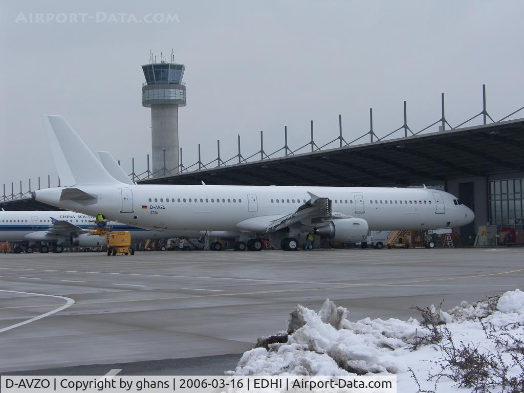D-AVZO, 2006 Airbus A321-211 C/N 2726, Still white to become CN-ROF