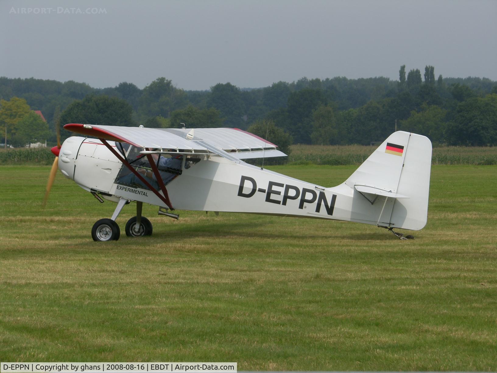 D-EPPN, 1994 Denney Kitfox 4-1200 Speedster C/N KBS-081, Visiting the 2008 Schaffen-Diest Fly-inn