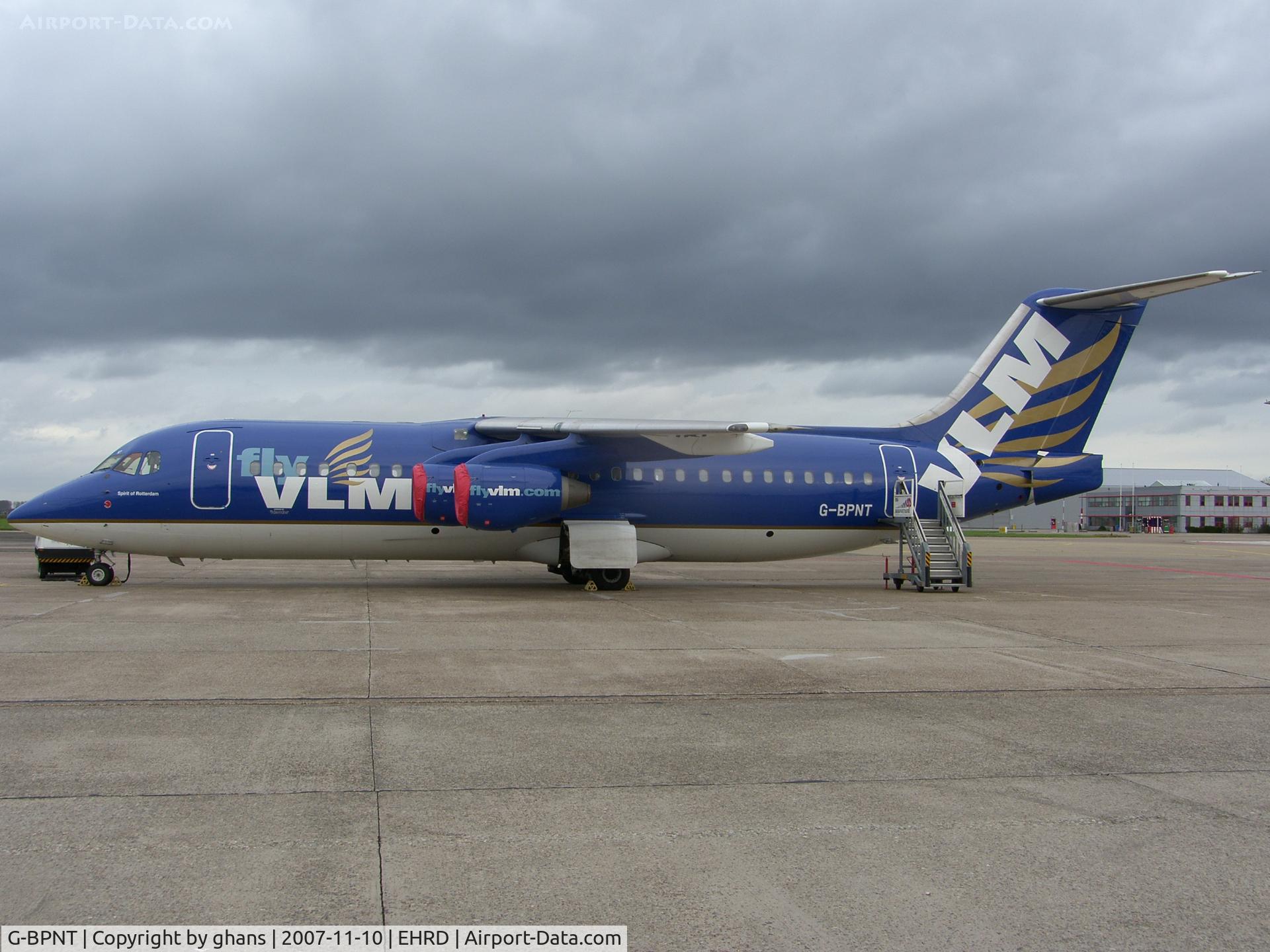 G-BPNT, 1989 British Aerospace BAe.146-300 C/N E3126, On lease to Vlm