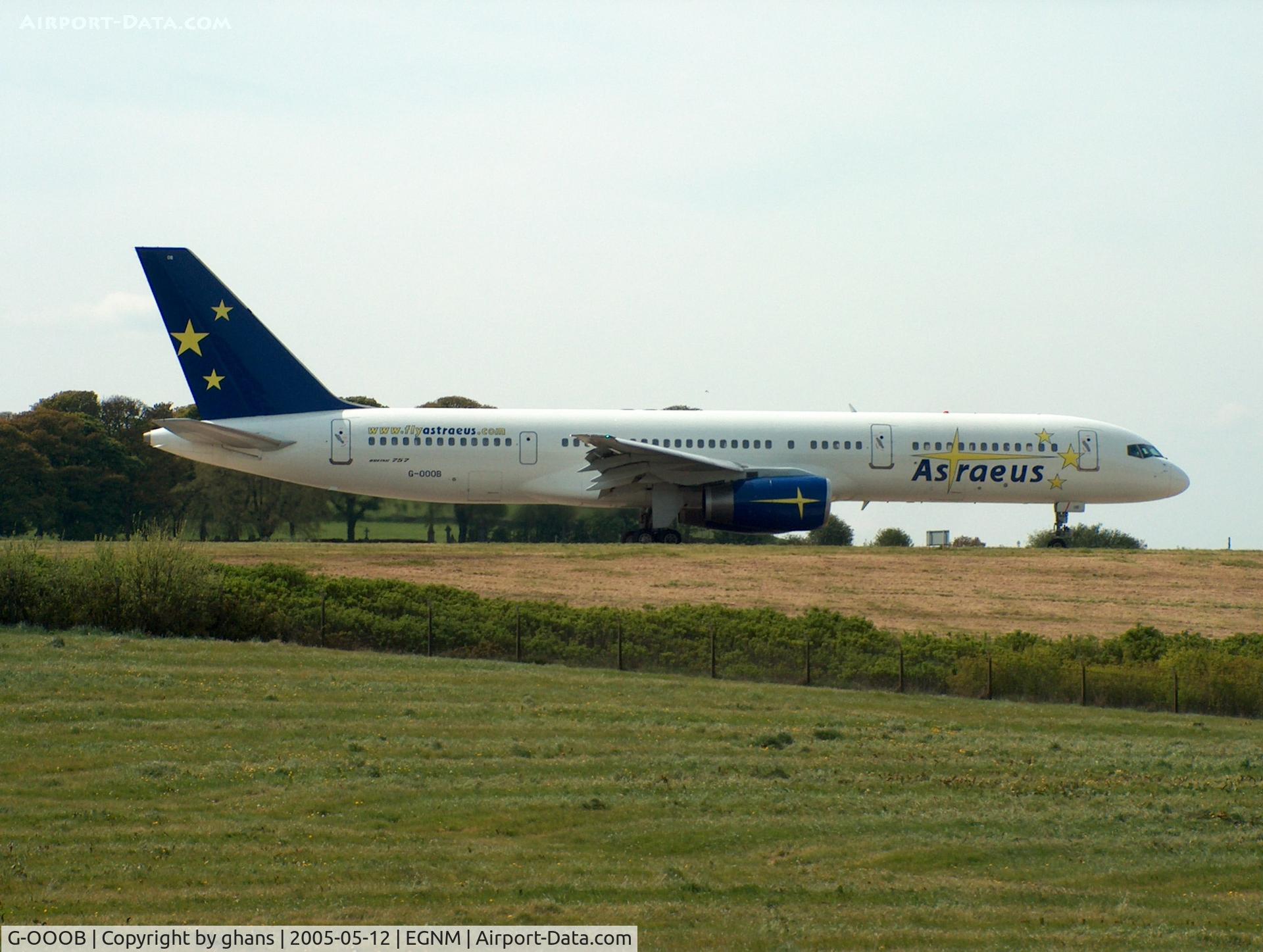 G-OOOB, 1987 Boeing 757-28A C/N 23822, Full Astraeus colors