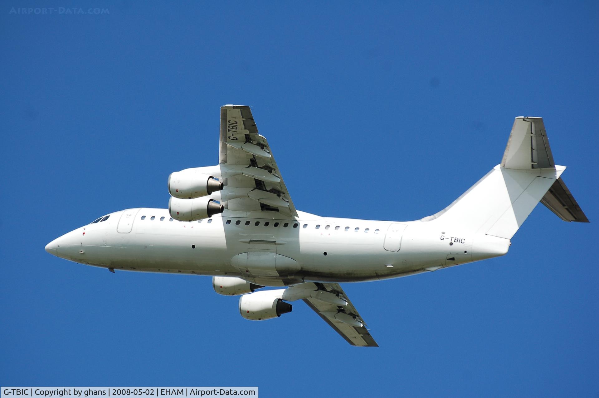 G-TBIC, 1984 British Aerospace BAe.146-200 C/N E2025, Flying for Aer Arann