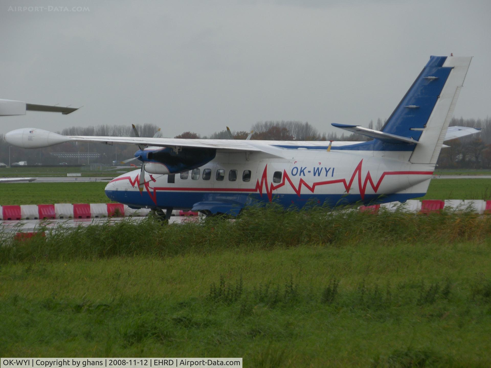 OK-WYI, 1991 Let L-410UVP Turbolet C/N 912616, Parked at Jetcenter Rotterdam