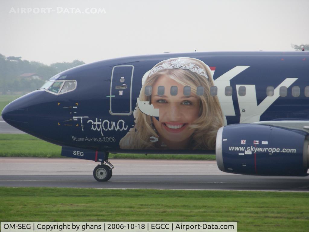 OM-SEG, 1992 Boeing 737-5Y0 C/N 25289, Miss Austria 2006 Tatjana