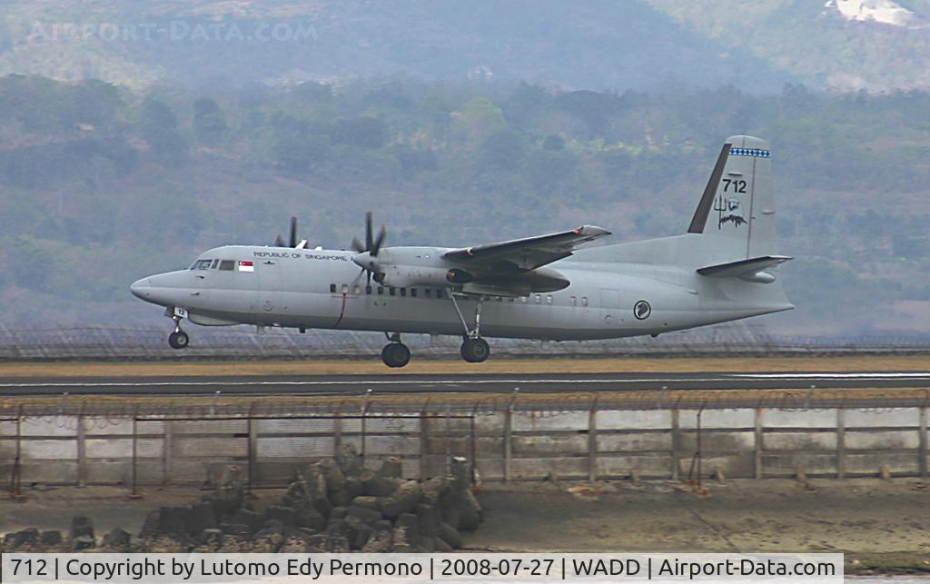 712, 1993 Fokker 50 C/N 20294, Government of Singapore