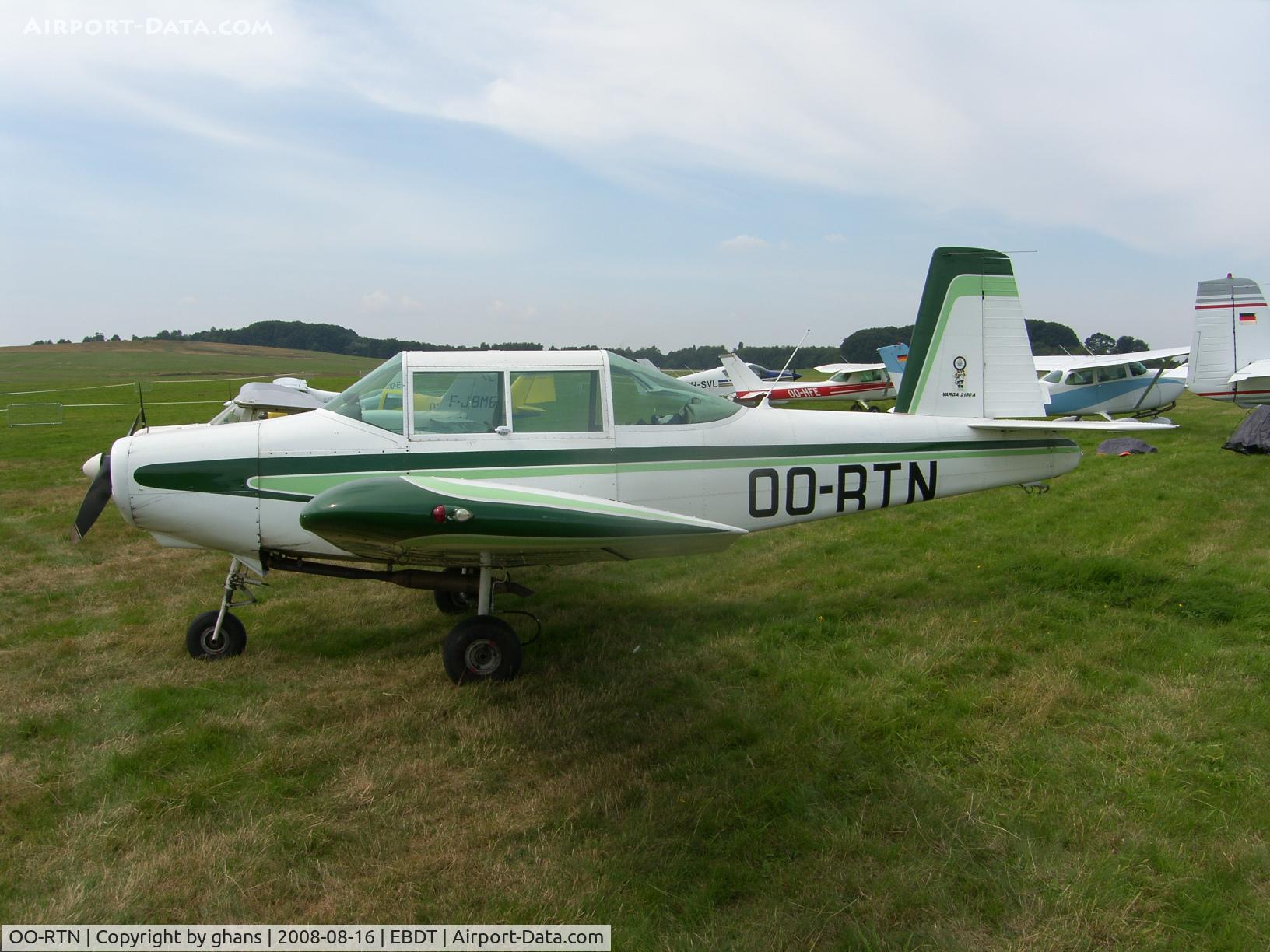 OO-RTN, 1980 Varga 2150A Kachina C/N VAC-152-80, One of the few build Varga's