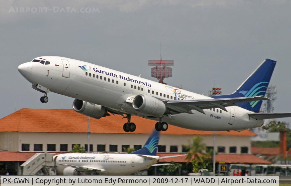 PK-GWN, 1993 Boeing 737-4U3 C/N 25716 LN:2540, Garuda Indonesia
