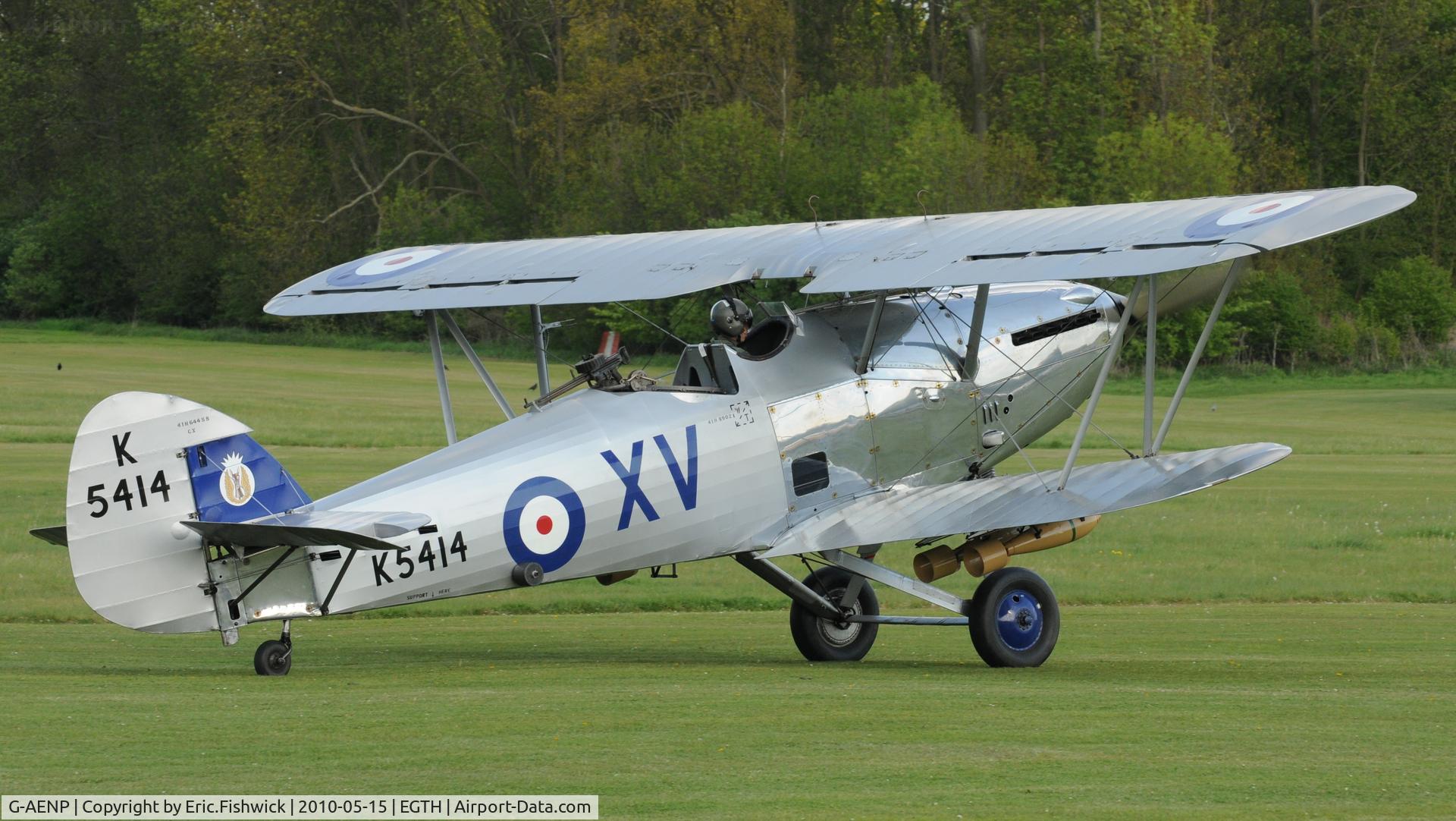 G-AENP, 1935 Hawker Hind C/N 41H/81902, 2. G-AENP at Shuttleworth May Sunset Air Display