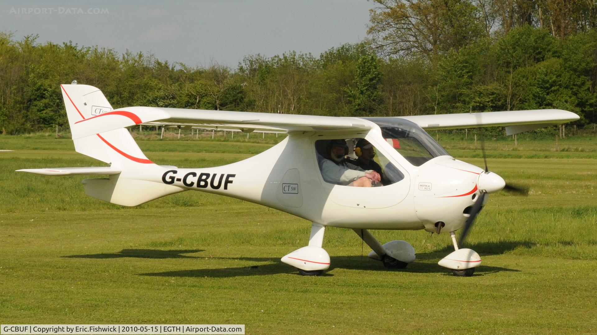 G-CBUF, 2002 Flight Design CT2K C/N 7901, G-CBUF at Shuttleworth May Sunset Air Display, May 2010.