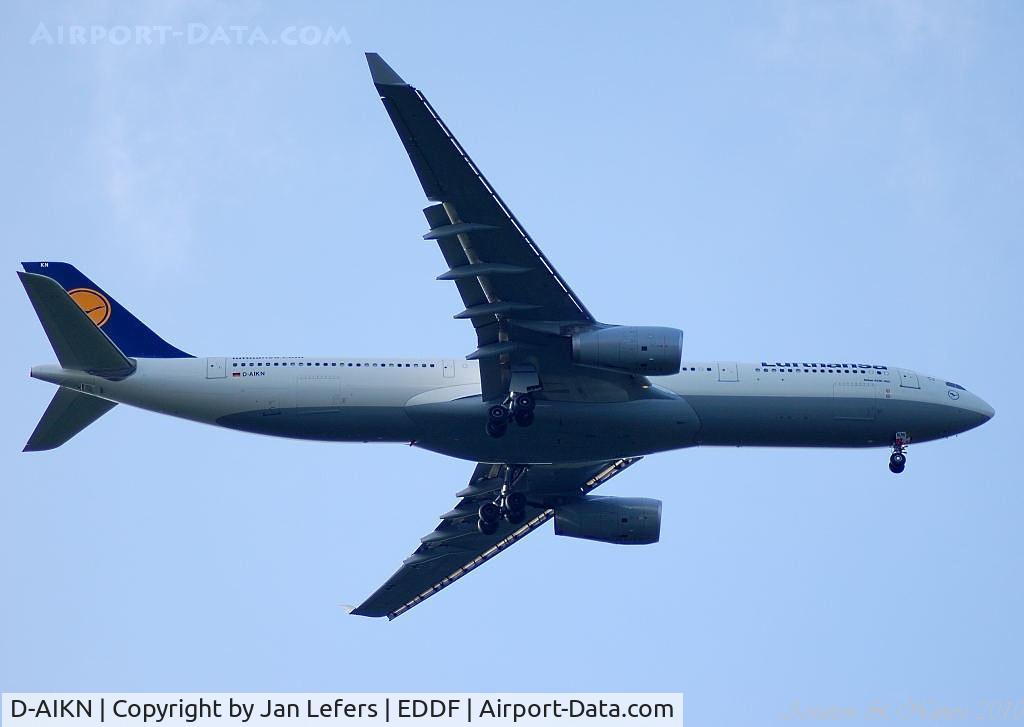 D-AIKN, 2008 Airbus A330-343X C/N 922, Lufthansa