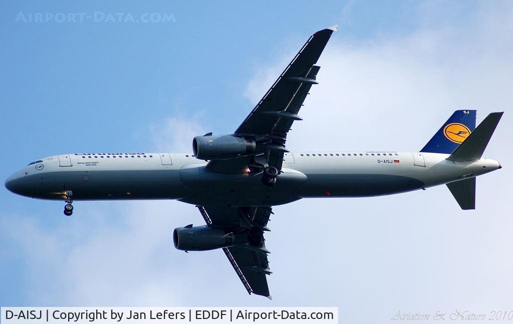 D-AISJ, 2008 Airbus A321-231 C/N 3360, Lufthansa