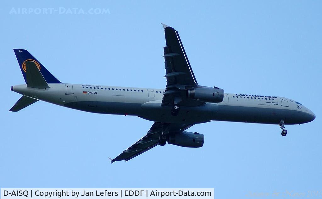 D-AISQ, 2009 Airbus A321-231 C/N 3936, Lufthansa