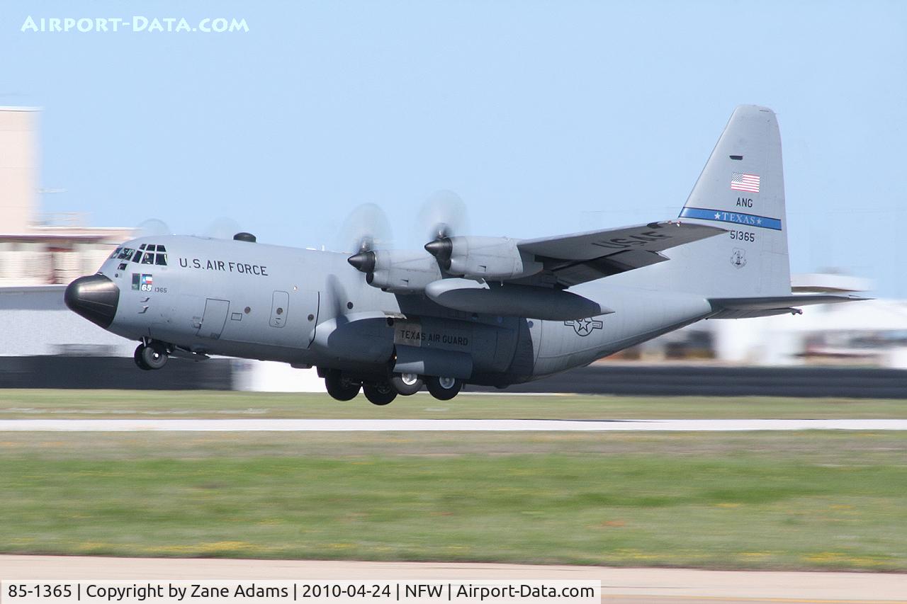 85-1365, 1985 Lockheed C-130H Hercules C/N 382-5078, At the 2010 NAS-JRB Fort Worth Airshow