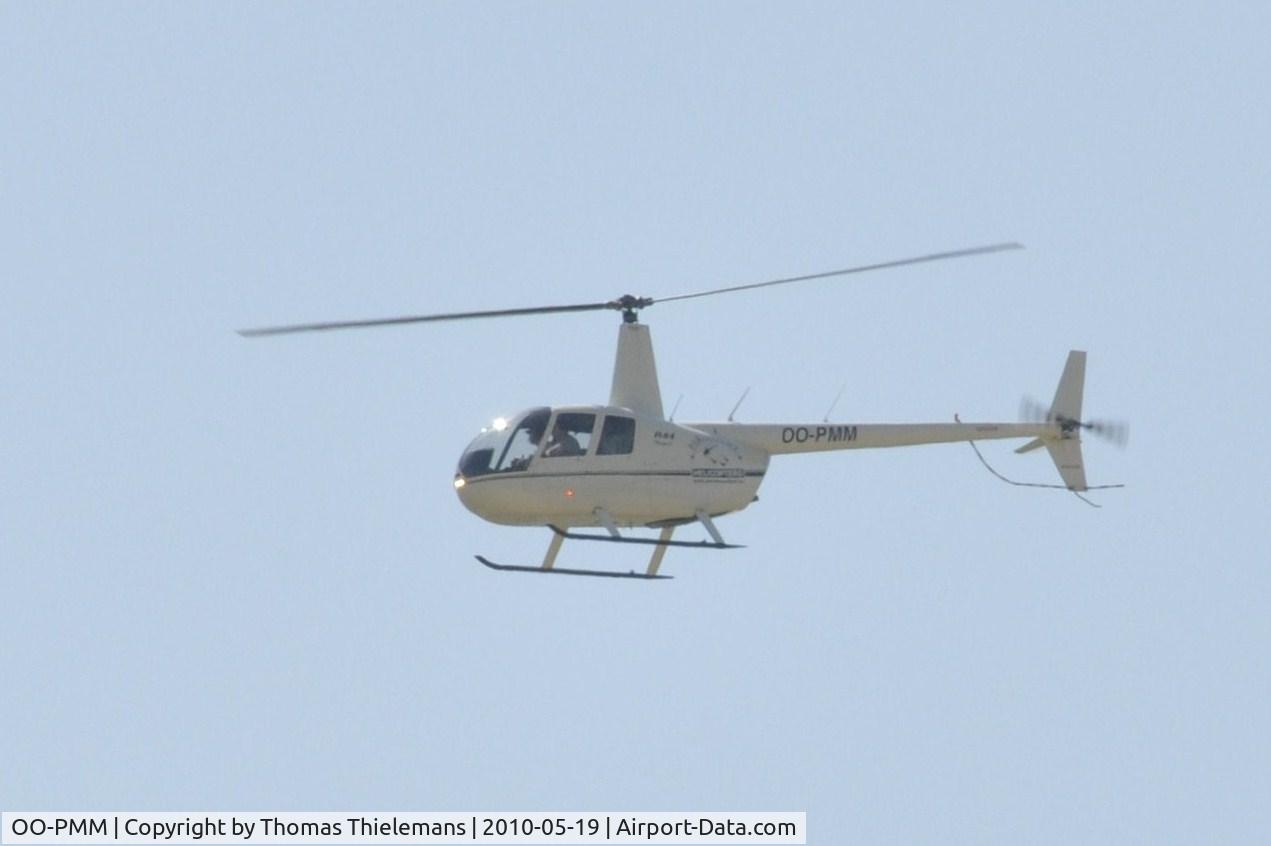 OO-PMM, 2009 Robinson R44 Raven I C/N 2030, above Meise (Belgium)