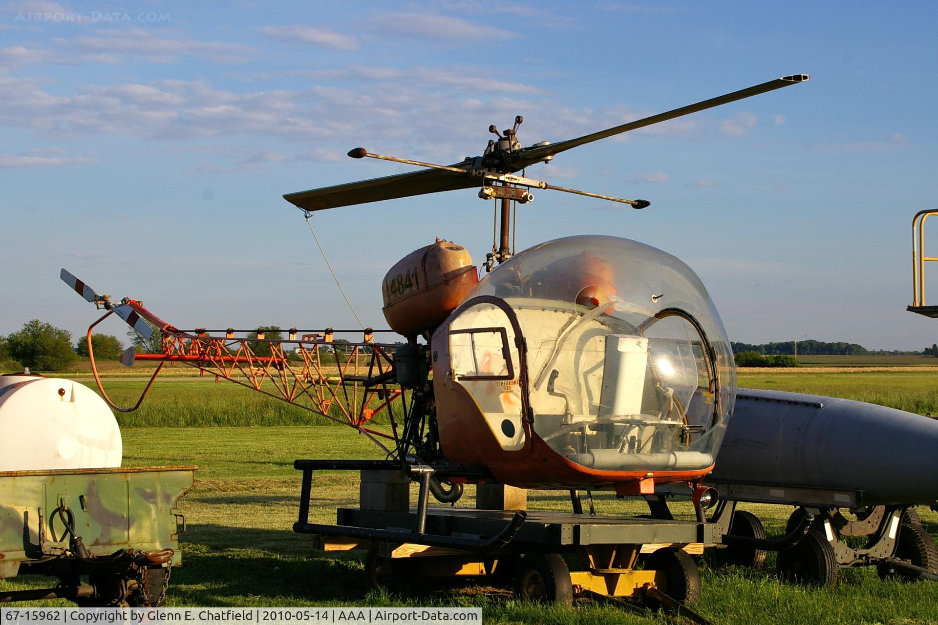 67-15962, 1967 Bell TH-13T Sioux C/N 3681, At the Heritage in Flight Museum