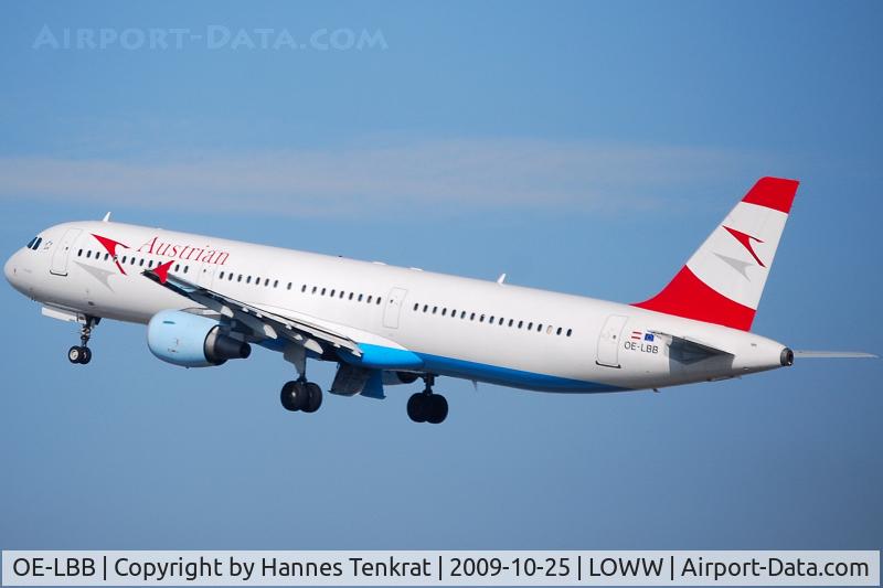 OE-LBB, 1995 Airbus A321-111 C/N 570, Austrian Airlines A321