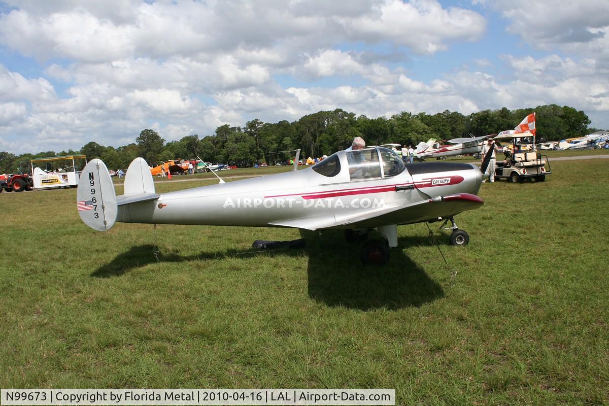 N99673, 1946 Erco 415C Ercoupe C/N 2296, Ercoupe 415-C