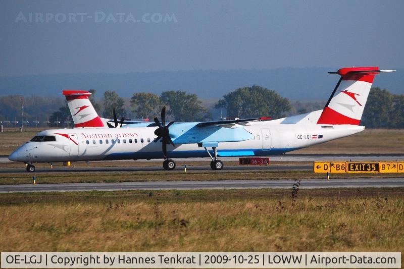 OE-LGJ, 2005 De Havilland Canada DHC-8-402Q Dash 8 C/N 4104, Austrian Airlines Dash8-Q400