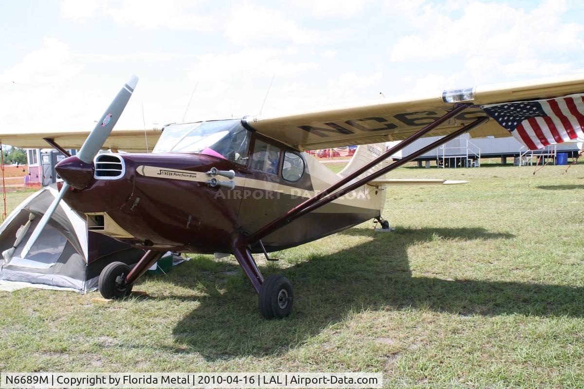 N6689M, 1949 Universal Stinson 108-3 C/N 108-4689, Stinson 108