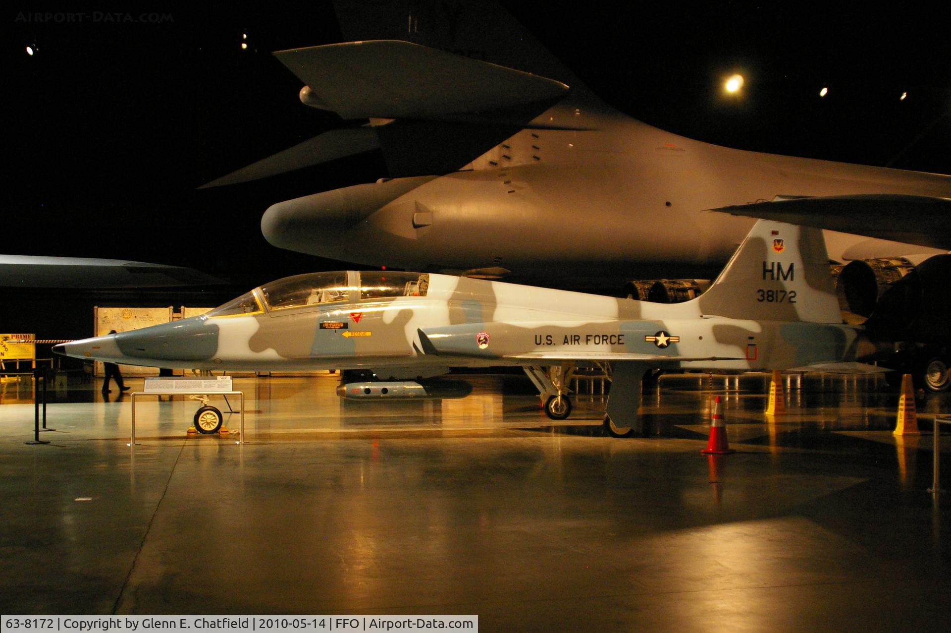 63-8172, 1963 Northrop AT-38B-50-NO Talon C/N N.5519, At the National Museum of the USAF