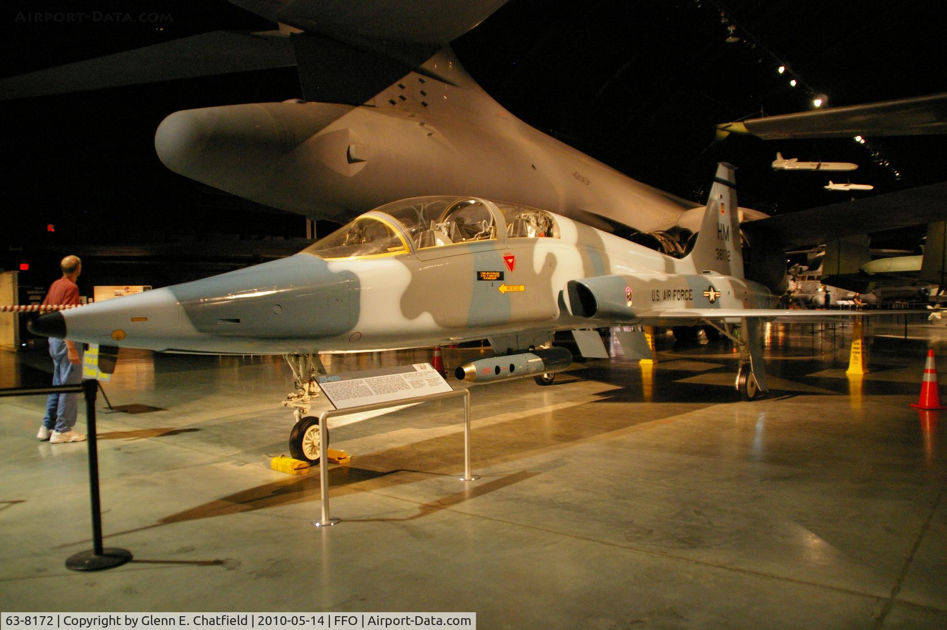 63-8172, 1963 Northrop AT-38B-50-NO Talon C/N N.5519, At the National Museum of the USAF