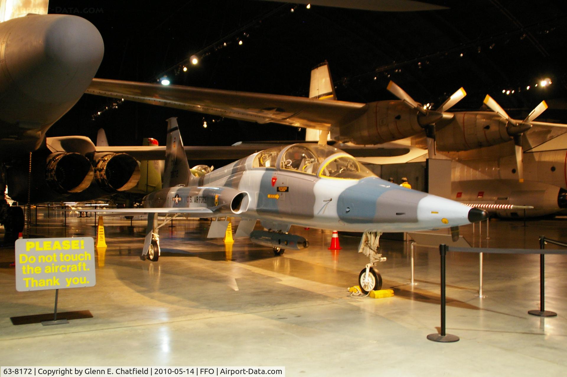 63-8172, 1963 Northrop AT-38B-50-NO Talon C/N N.5519, At the National Museum of the USAF