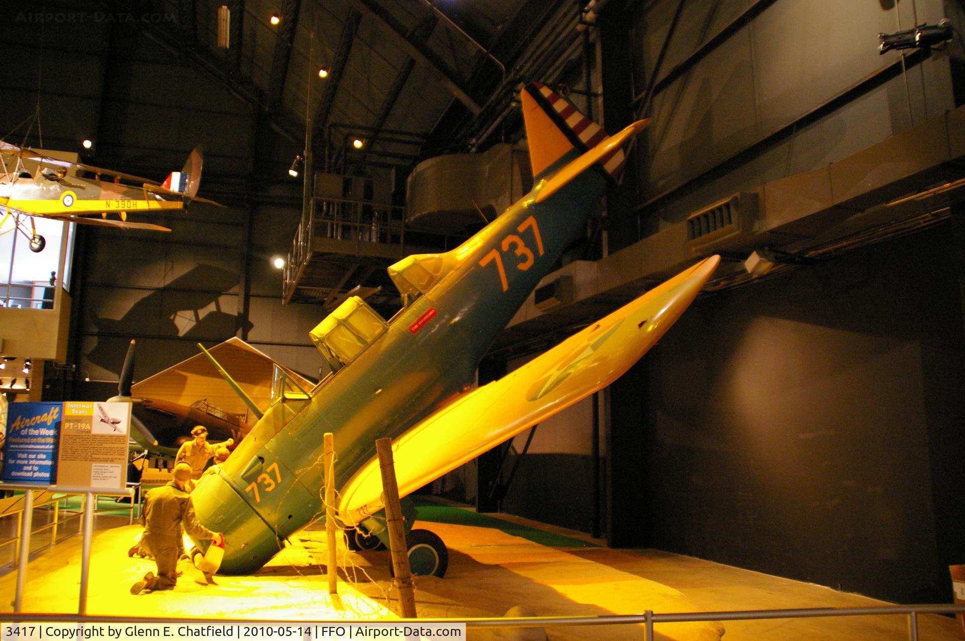 3417, North American NA-64 Yale C/N 64-2168, At the National Museum of the USAF