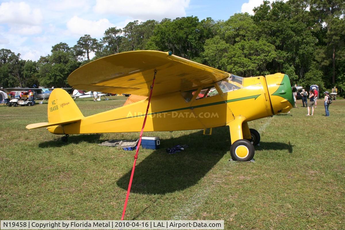 N19458, 1938 Cessna C-38 Airmaster C/N 411, Cessna C-38
