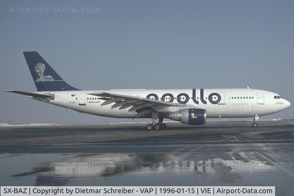 SX-BAZ, 1982 Airbus A300B4-203 C/N 210, Apollo Air Airbus A300  - reflection