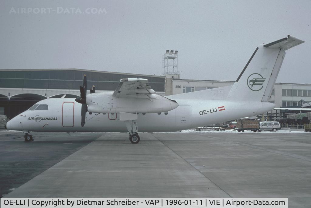 OE-LLI, 1990 De Havilland Canada DHC-8-102 Dash 8 C/N 243, Air Senegal Dash 8-100