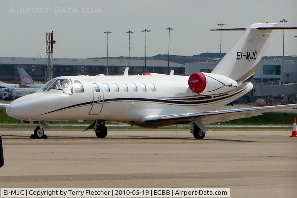 EI-MJC, 2008 Cessna 525B CitationJet CJ3 C/N 525B-0266, Cessna CJ3 at Birmingham
