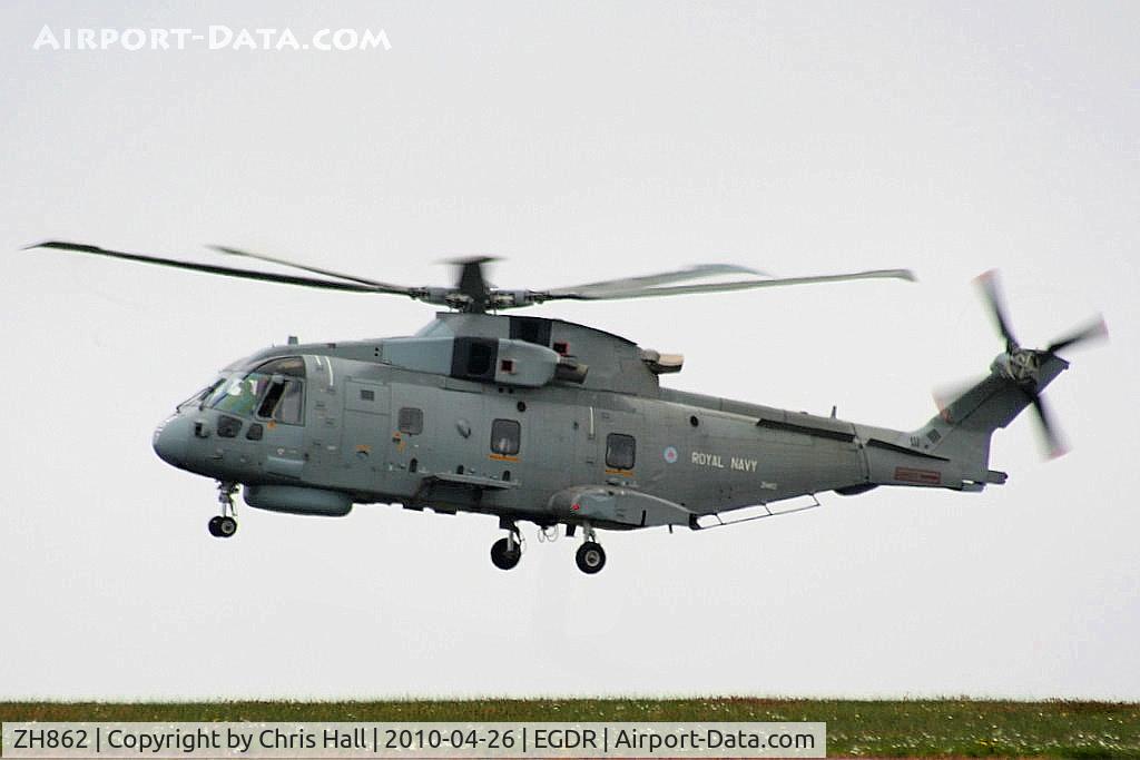 ZH862, 2002 AgustaWestland EH-101 Merlin HM.1 C/N 50171/RN42, Agusta Westland EH101 Merlin HM1, Royal Navy, 824 NAS
