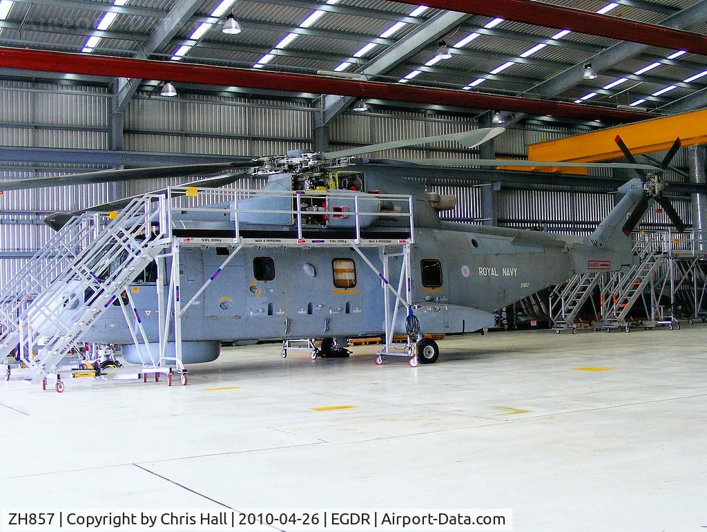 ZH857, 2001 AgustaWestland EH-101 Merlin HM.1 C/N 50151/RN37, Agusta Westland EH101 Merlin HM1, Royal Navy, 820 NAS
